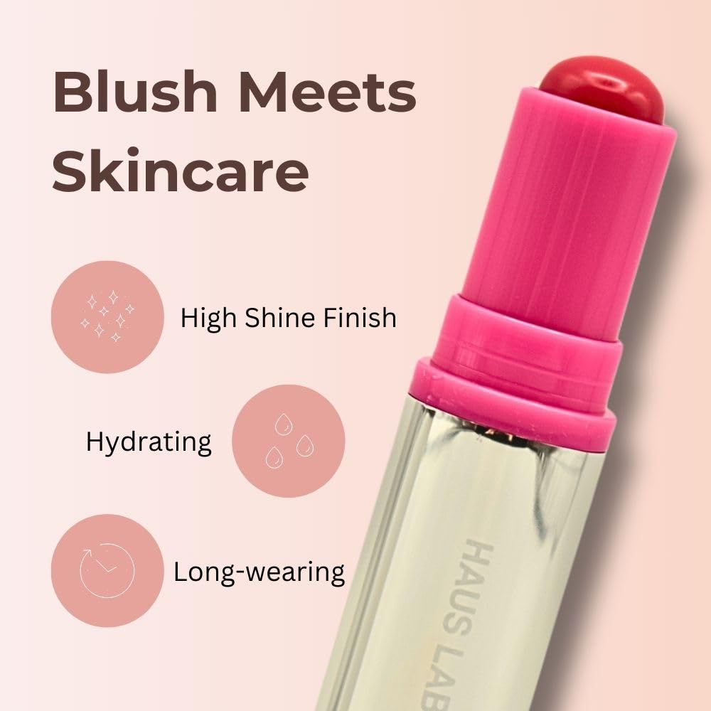 Haus Labs Color Fuse Longwear Hydrating Glassy Lip + Cheek Blush Balm Stick - Glassy Pitaya Haus Laboratories Au supplements