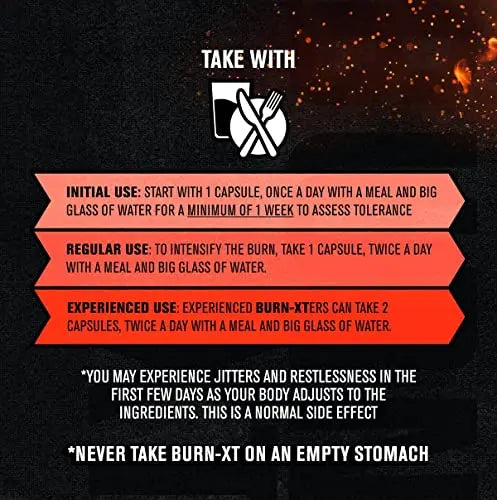 Burn-XT Clinically Studied Fat Burner & Weight Loss Supplement - Appetite Jacked Factory Au supplements
