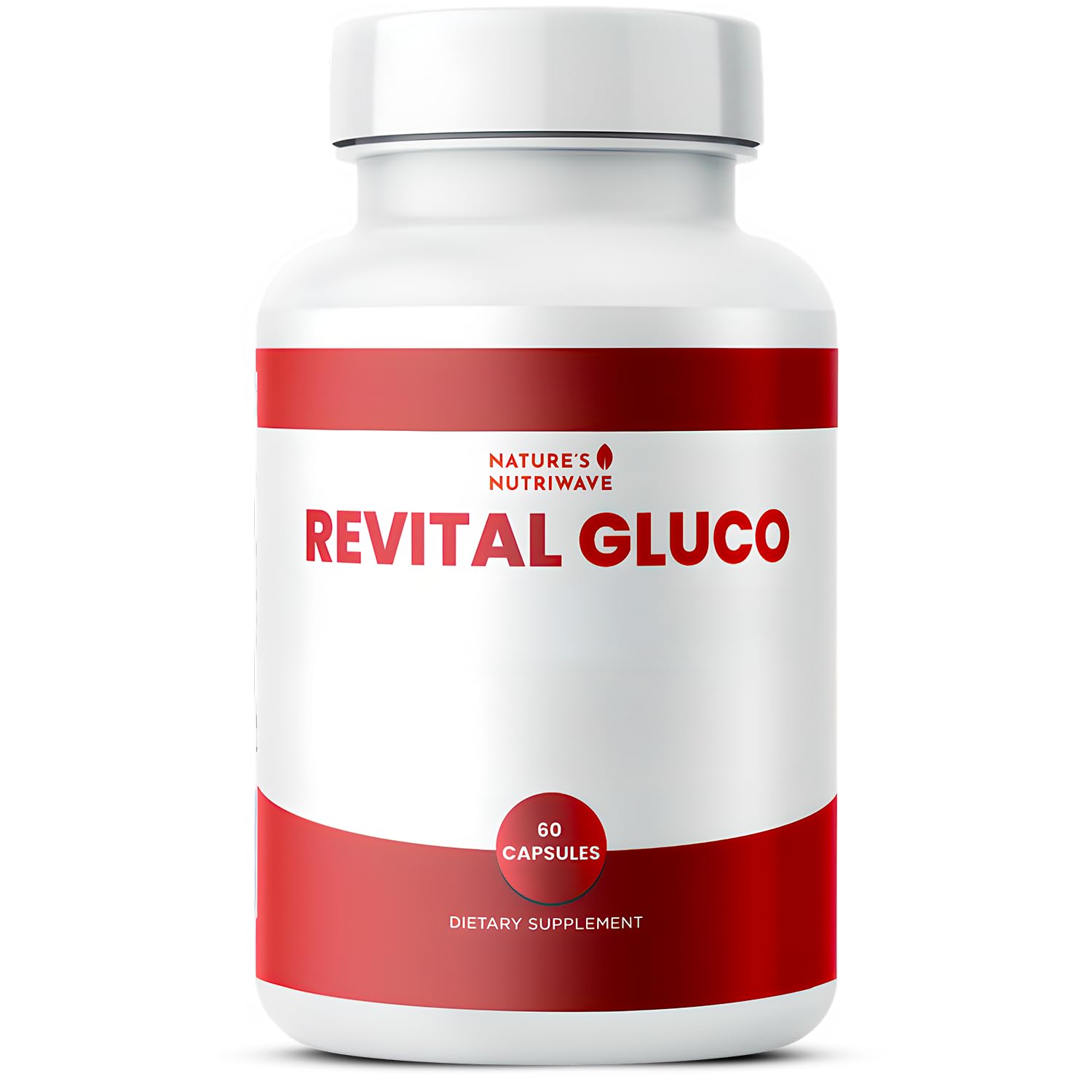 Revital Gluco – Daily Supplement with Vitamin C, Vitamin E, Magnesium, Biotin, Zinc & 10+ Botanical Ingredients – Made in USA, Non-GMO, Stimulant-Free Formula – 60 Caps (30 Servings), 1 Month Supply Nature’s NutriWave Au supplements