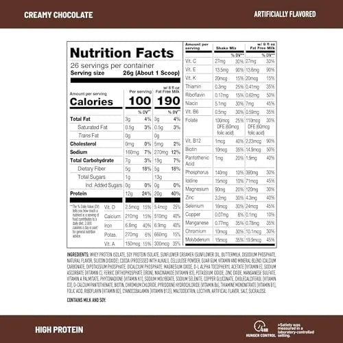 SlimFast High Protein Meal Replacement Powder, 26 Servings, Advanced Nutrition SlimFast Au supplements