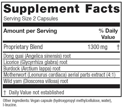 Vitanica Women's Phase II, Menopause Support, Vegan, 90 Capsules Vitanica Au supplements