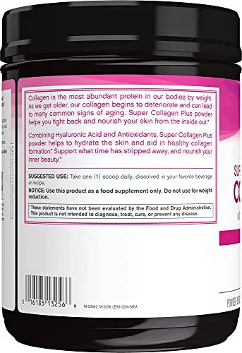 NeoCell Super Collagen Powder, Collagen Plus includes Vitamin C & Hyaluronic Acid NeoCell Au supplements