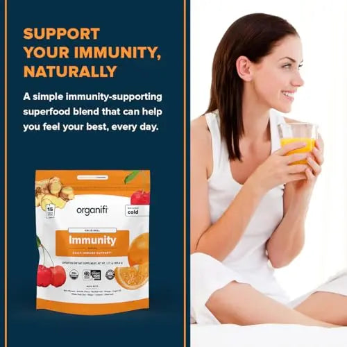 Organifi Immunity - Organic Superfood Immunity Support - 15 Single Serve Packets Organifi Au supplements