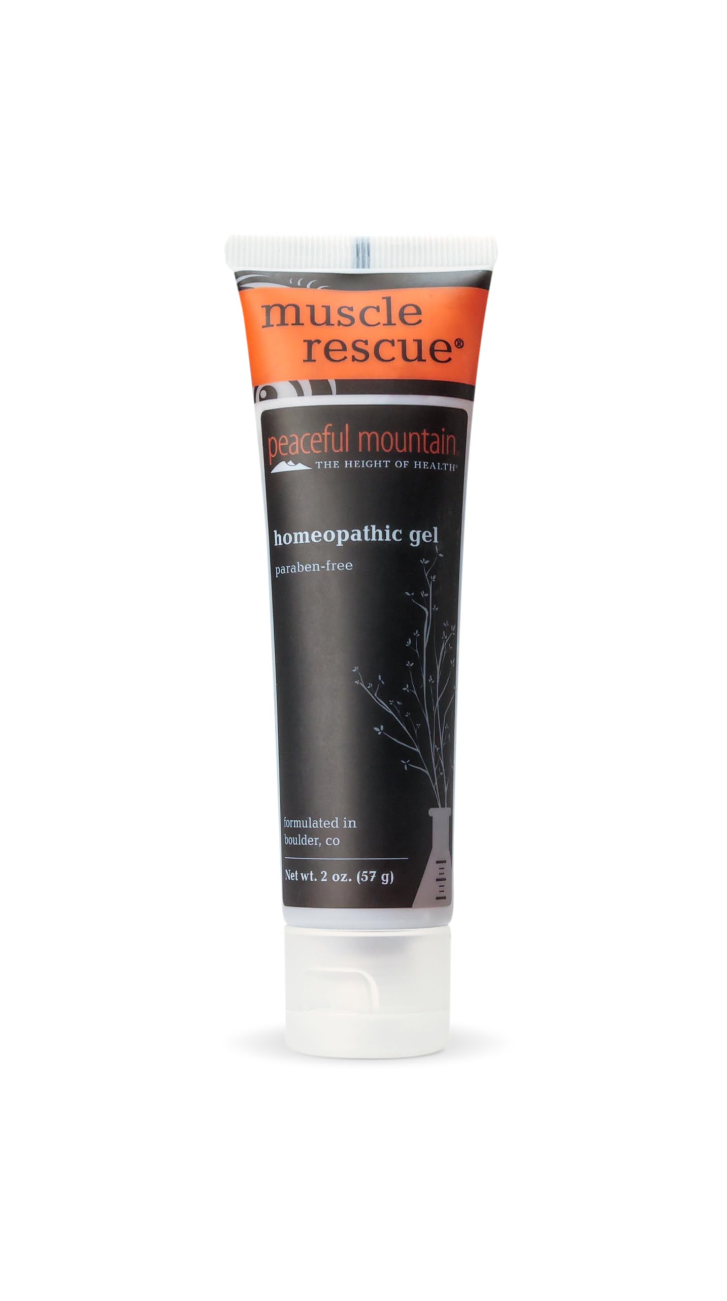 Peaceful Mountain Muscle Rescue Homeopathic Gel - for Muscle discomfort with Arnica and Comfrey - 2oz Peaceful Mountain Au supplements