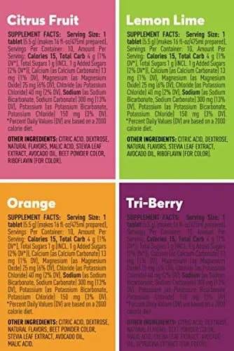 Nuun Sport Electrolyte Tablets for Proactive Hydration, Mixed Citrus Berry Flavors, 4 Pack Nuun Au supplements