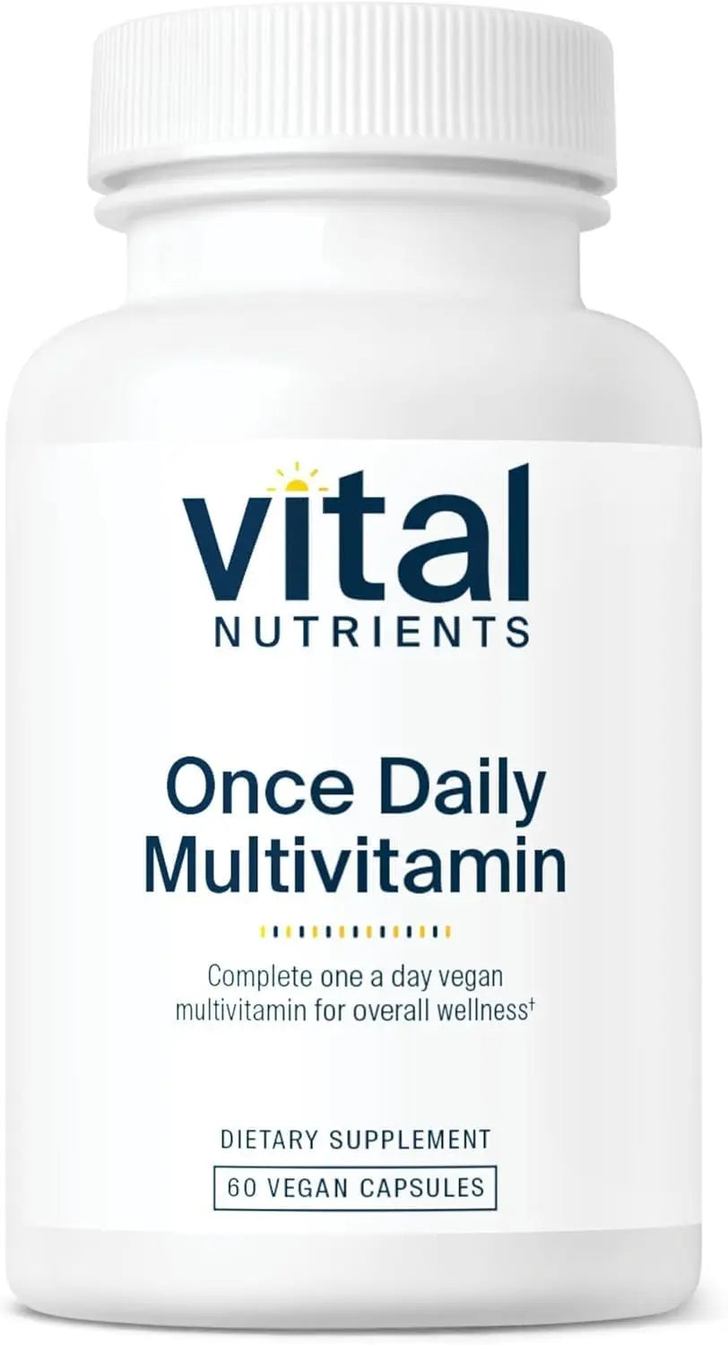 Vital Nutrients Once Daily Multivitamin - Vegan Multi for Women & Men - Allergen-Free - 19 Essential Vitamins + Antioxidants for Eye and Heart Health Vital Nutrients Au supplements