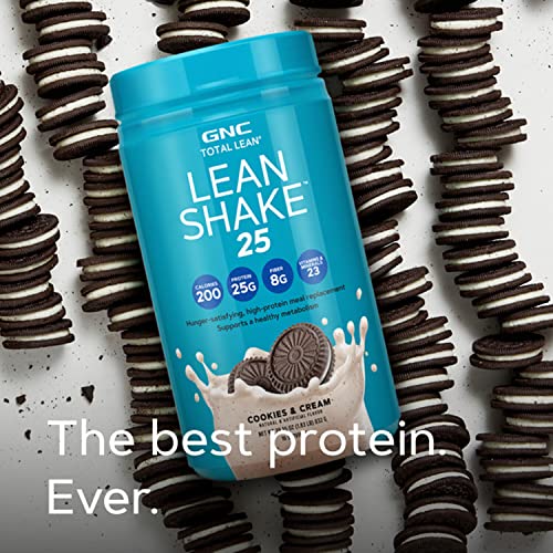 GNC Total Lean | Lean Shake 25 Protein Powder | High-Protein Meal Replacement Shake GNC Au supplements