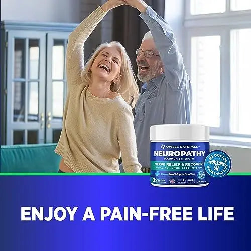 OWELL NATURALS Neuropathy Nerve Relief Cream - Maximum Strength Relief Cream for OWELL NATURALS Au supplements