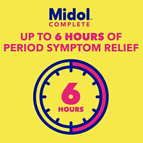 Midol Complete Gelcaps 24ct: Midol Complete Menstrual Pain Relief Gelcaps with Acetaminophen Midol Au supplements