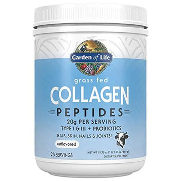 Garden of Life Grass Fed Collagen Peptides Powder – Unflavored Collagen Powder Garden of Life Au supplements