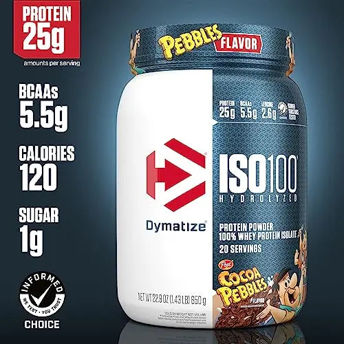 Dymatize ISO100 Hydrolyzed Protein Powder, 100% Whey Isolate Protein, 25g of Protein Dymatize Au supplements