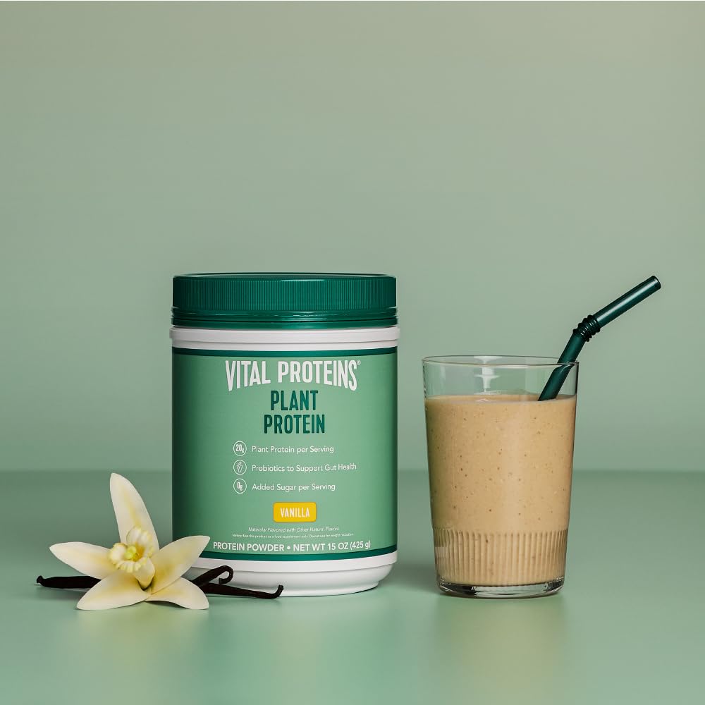 Vital Proteins Collagen Peptides Powder, 9.33 oz Unflavored + 15 oz Vanilla Plant Protein Vital Proteins Au supplements