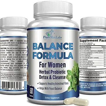 YUMMYVITE Balance Complex for Women - for Vaginal Health, Herbal Detox & Cleanse YUMMYVITE Au supplements