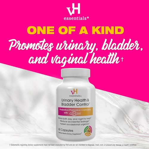 vH essentials Urinary Health & Bladder Control, Cranberry Extract, Prebiotics and Probiotics vH essentials Au supplements