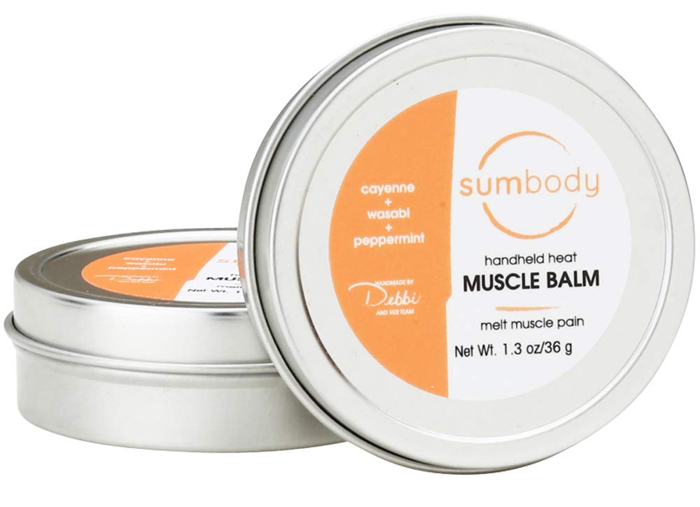 Sumbody Sore Muscles Heat Muscle Balm - Warming & Cooling Muscle Rub for Men and Women, Relaxer Menthol Balm for Body & Joint, Soothing Sore Feet Relief Travel Size, Shoulder Reliever Rub, Made in USA Sumbody Au supplements