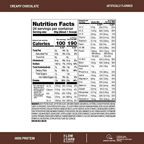 SlimFast High Protein Meal Replacement Shake Powder, 12 Servings (Pack of 2) , Advanced SlimFast Au supplements