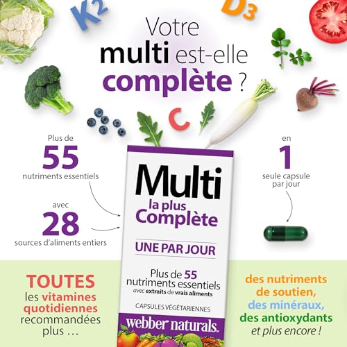 Webber Naturals Women's 50+ Most Complete Multi, 90 Vegetarian Capsules Webber Naturals Au supplements