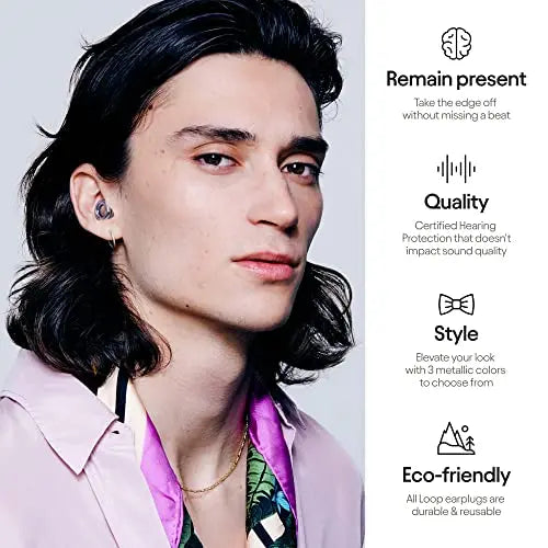 Loop Experience Ear Plugs for Concerts – High Fidelity Hearing Protection Loop Au supplements