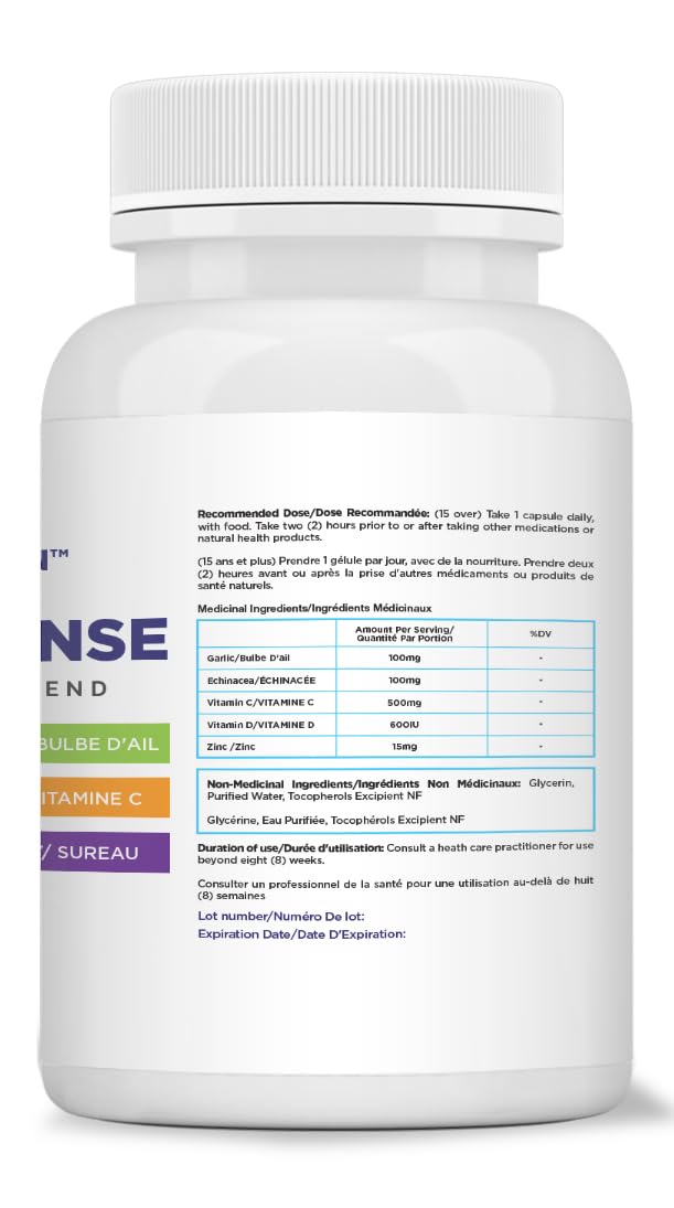 Maximum Slim Powerful 6-in-1 Immune Support Supplement with Zinc, Vitamin C, Elderberry, Vitamin D, Echinacea, & Garlic, 60 Count Maximum Slim Au supplements