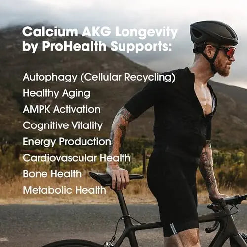 ProHealth Calcium AKG Longevity (Alpha Ketoglutarate) (1,000 mg per 2 Capsule Serving ProHealth Au supplements