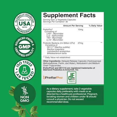 Prebiotics and Probiotics Gut Health Supplement - Super Potent Digestive Health Acidophil Natures Craft Au supplements
