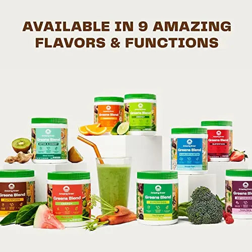 Amazing Grass Greens Blend Superfood: Super Greens Powder Smoothie Amazing Grass Au supplements