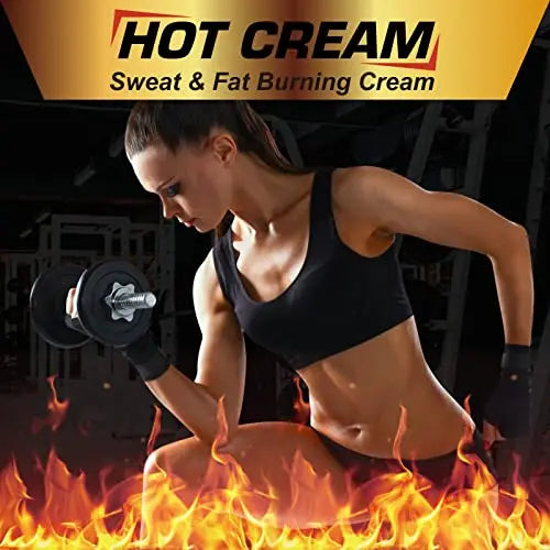 Hot Sweat Cream, Fat Burning Cream for Belly, Natural Sweat Enhancer Cream for Men Mcukv Au supplements
