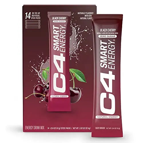 C4 Smart Energy Powder Stick Packs - Sugar Free Performance Fuel & Nootropic Brain Cellucor Au supplements
