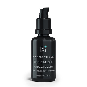 CANNAPHYLL Topical Organic Natural Hemp Gel (1 oz) for Skin, Back, Shoulder, Muscle, Nerves, and Joints, Tattoo Aftercare Made with Lavender, Neroli, Marjoram, and Cedarwood Cannaphyll Au supplements