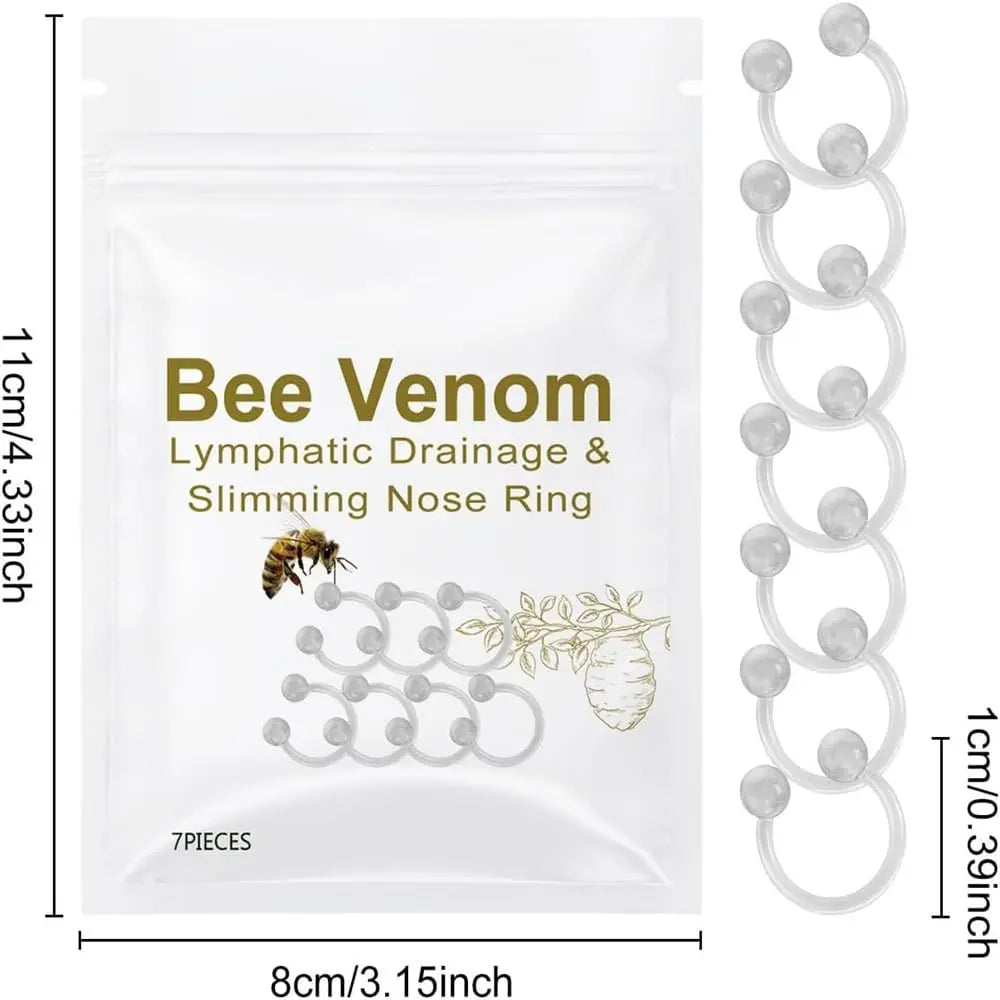 Bee Venom Lymphatic Drainage Nose Ring, Bee Venom Slimming Nose Ring, Bee Venom Lymphatic Generic Au supplements