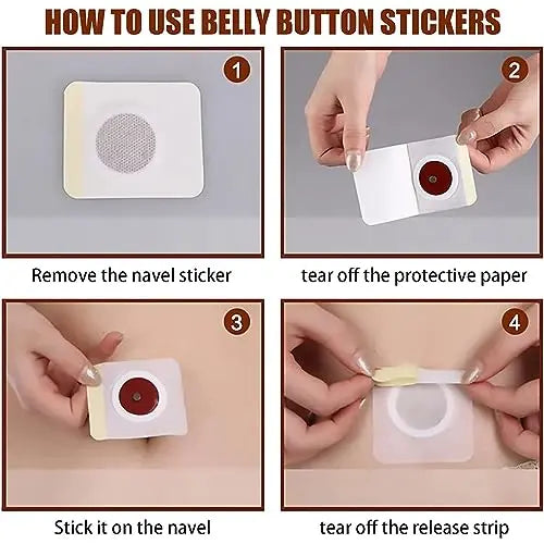 30Pcs Belly Patch, Sweatproof Patches, Toning Contouring Firming Patches, Tummy Button Rosarden Au supplements