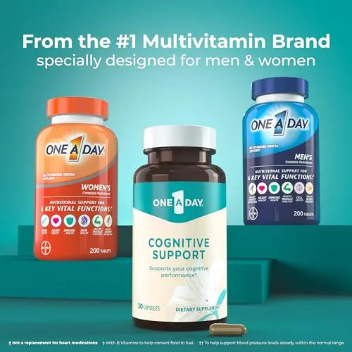 ONE A DAY Bundle Multivitamin for Women 200 Count Tablets Cognitive Supplement ONE A DAY Au supplements