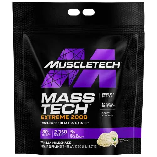 MuscleTech Mass Gainer Protein Powder, Mass-Tech Extreme 2000, Muscle Builder MuscleTech Au supplements