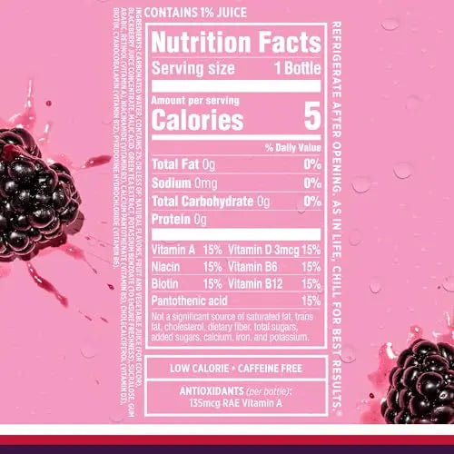 Sparkling Ice, Black Raspberry Sparkling Water, Zero Sugar Flavored Water, with Vitamins Sparkling ICE Au supplements