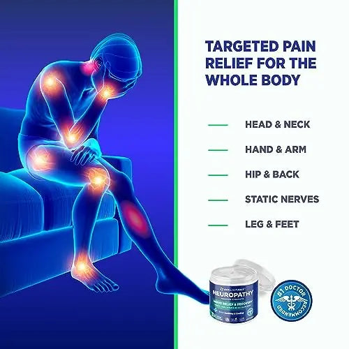 OWELL NATURALS Neuropathy Nerve Relief Cream - Maximum Strength Relief Cream for OWELL NATURALS Au supplements