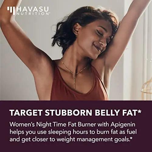Night Time Fat Burner for Women | Weight Loss and Sleep Support Blend With Apigenin HAVASU NUTRITION Au supplements