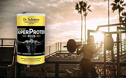 Dr. Schulze's | SuperProtein Plus | 100% Plant Protein Concentrate | Organic Powder Mix Dr. Schulze's Au supplements
