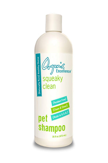Organic Excellence Mild Dog Shampoo, Great for All Pets: Dogs, Puppies, Cats, Horses, Formulated for Sensitive Skin, Made with Aloe and Nourishing Botanicals - 16oz Organic Excellence Au supplements