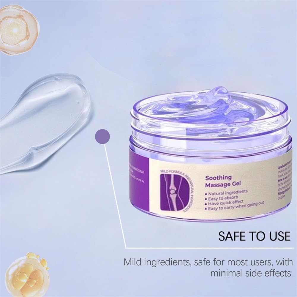 2PCS Joint Purple Gel, Purple Relief Soothing Massage Cream,Joint Activities Throughout The Body, Soothes Knees, Lumbar, Neck, Hands, and Feet Aoamsfu Au supplements