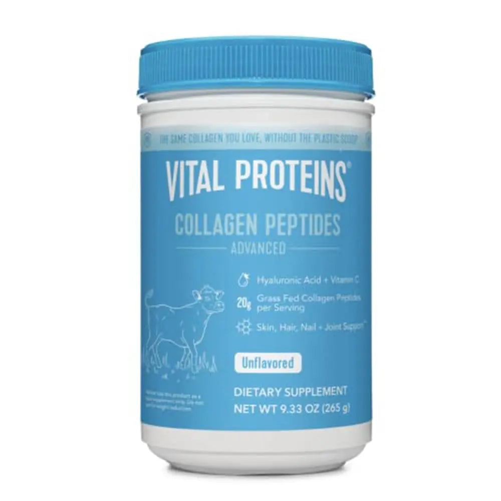 Vital Proteins Collagen Peptides Powder, 9.33 oz Unflavored + 14 oz Unsweetened Plant Vital Proteins Au supplements