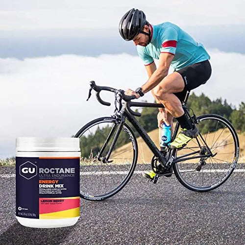 GU Energy Roctane Ultra Endurance Energy Drink Mix, Lemon Berry, 1.72 lb GU Energy Au supplements