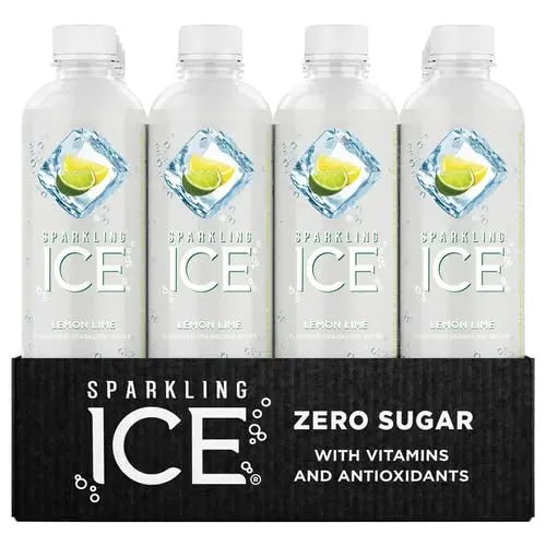Sparkling Ice, Lemon Lime Sparkling Water, Zero Sugar Flavored Water, with Vitamins Sparkling ICE Au supplements