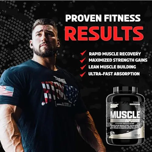 Nutrex Research Whey Protein Powder, Vanilla Muscle Infusion Whey Isolate w/EAA Nutrex Research Au supplements
