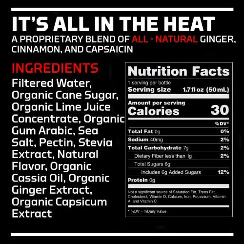 HOTSHOT Sports Shot Muscle Cramp Relief, All Natural Liquid Sports Drink, Scientifically HOTSHOT Au supplements