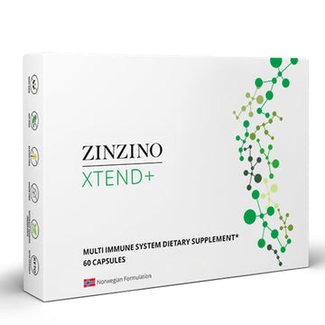 Zinzino Xtend + - Multi Immune Supplement - Essential Vitamins, Minerals & Vitamin C for Immune Support, Energy & Focus - 60 Capsules ZINZINO Au supplements