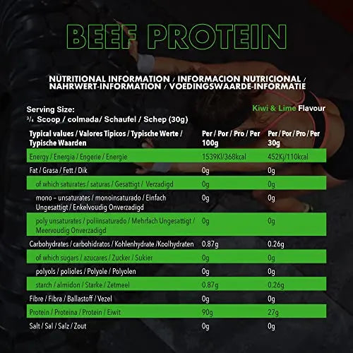 NXT Beef Protein Isolate 540g - High Protein Powder in Natural Amino Acids - Paleo, Keto Friendly NXT Nutrition Au supplements