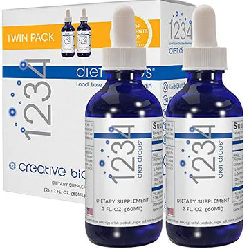 Creative Bioscience 1234 Diet Drops for Women & Men - Diet Drops for Weight Management Creative Bioscience Au supplements