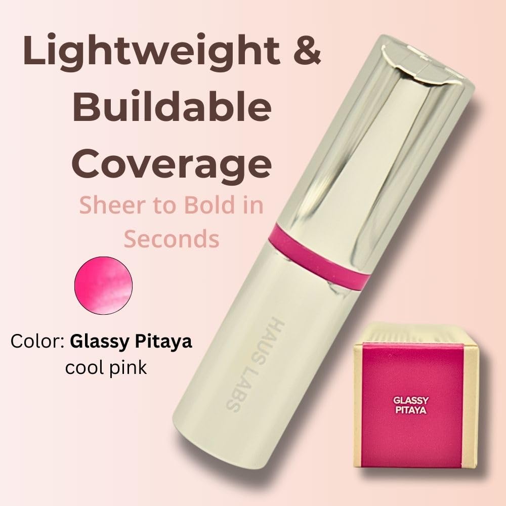 Haus Labs Color Fuse Longwear Hydrating Glassy Lip + Cheek Blush Balm Stick - Glassy Pitaya Haus Laboratories Au supplements