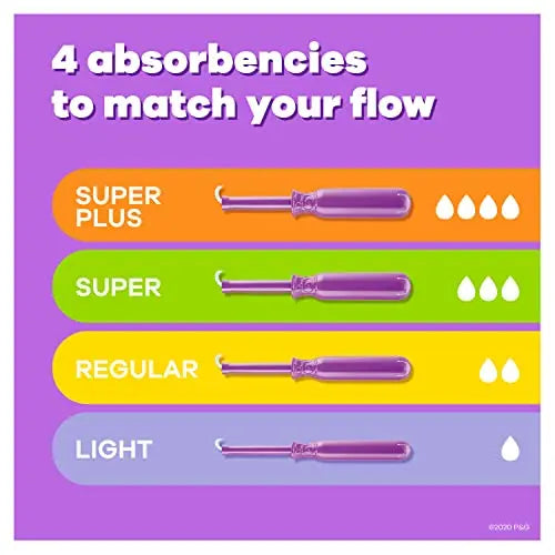 Tampax Radiant Tampons, Super Absorbency, With Leakguard Braid, Unscented, 28 Count Tampax Au supplements